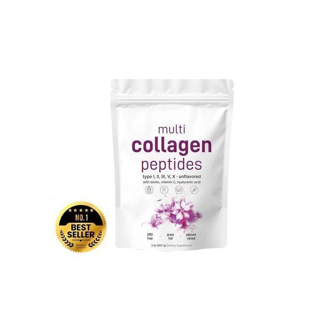 Multi Collagen Peptides Powder- 907 Grams