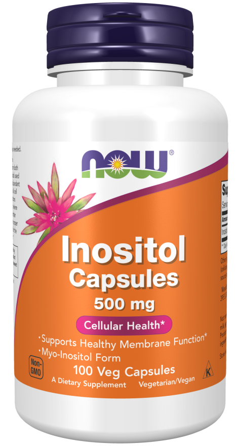 NOW INOSITOL 500MG 100's