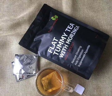 Flat Tummy Tea with Moringa