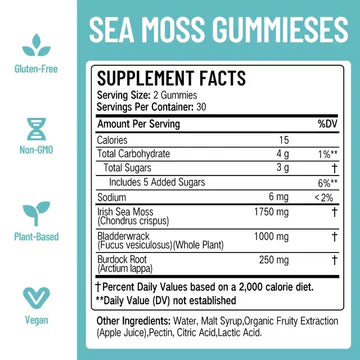 Sea moss Gummies