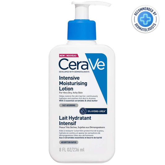 CeraVe Intensive Moisturizing Lotion 236ml - 72-Hour Hydration for Dry to Extra-Dry Skin