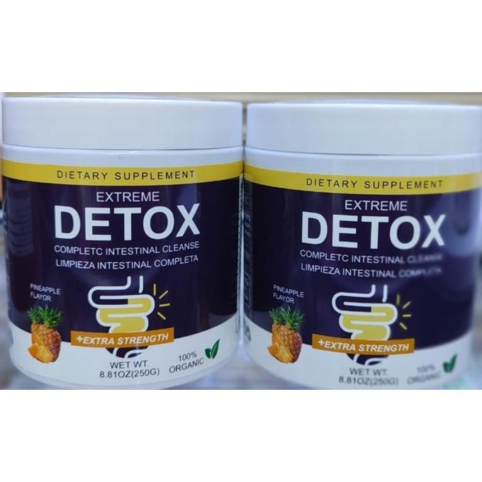 Dietapplements Extreme Detox Powder - Herbal Cleanse for Digestive Health & Bloating Relief