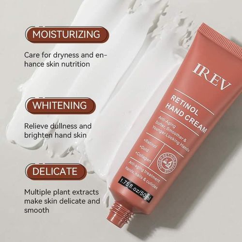 Irev Retinol Hand Cream – Anti-Aging, Deep Hydration & Skin Repair | 50ml
