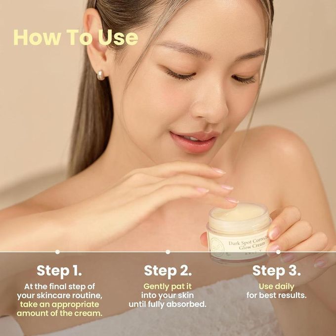 Dark Spot Correcting Glow Cream - Brightening & Hydrating Moisturizer