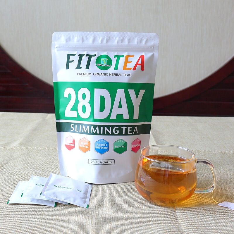 Winstown Fit Tea 28 Day Slimming Tea - Natural Weight Loss & Detox Tea - 28 Teabags