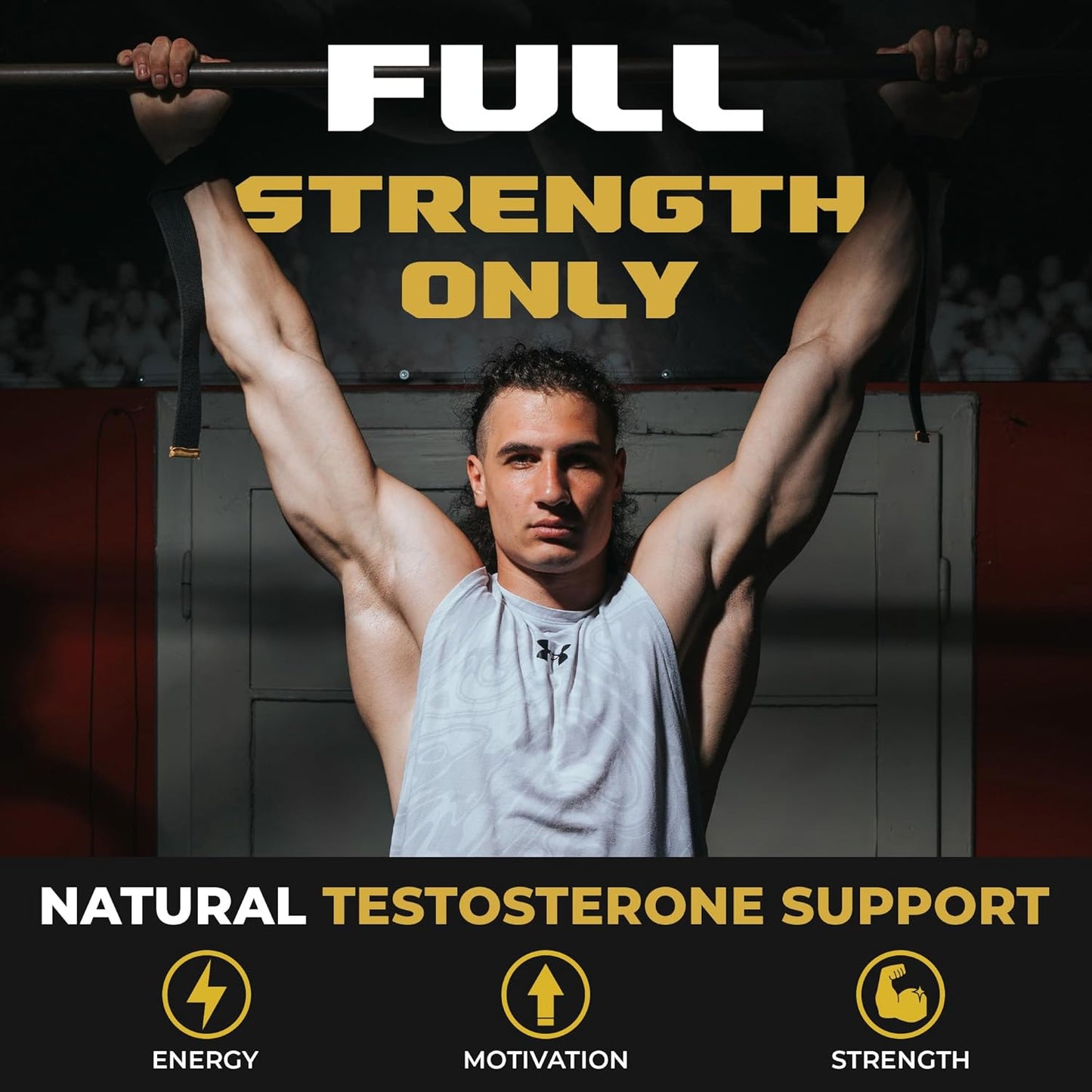 Tongkat Ali 500mg + Fadogia Agrestis 400mg Complex - Testosterone & Vitality Support - 60 Capsules