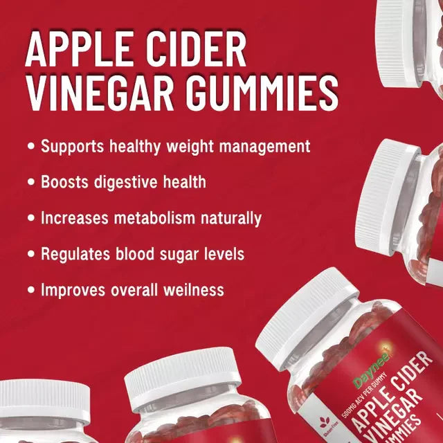 Daynee Apple Cider Vinegar Gummies (500mg) 