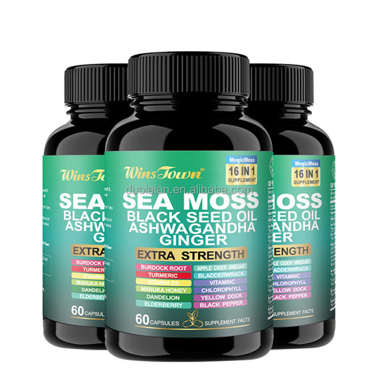 Organic Irish Sea Moss Supplement Pills