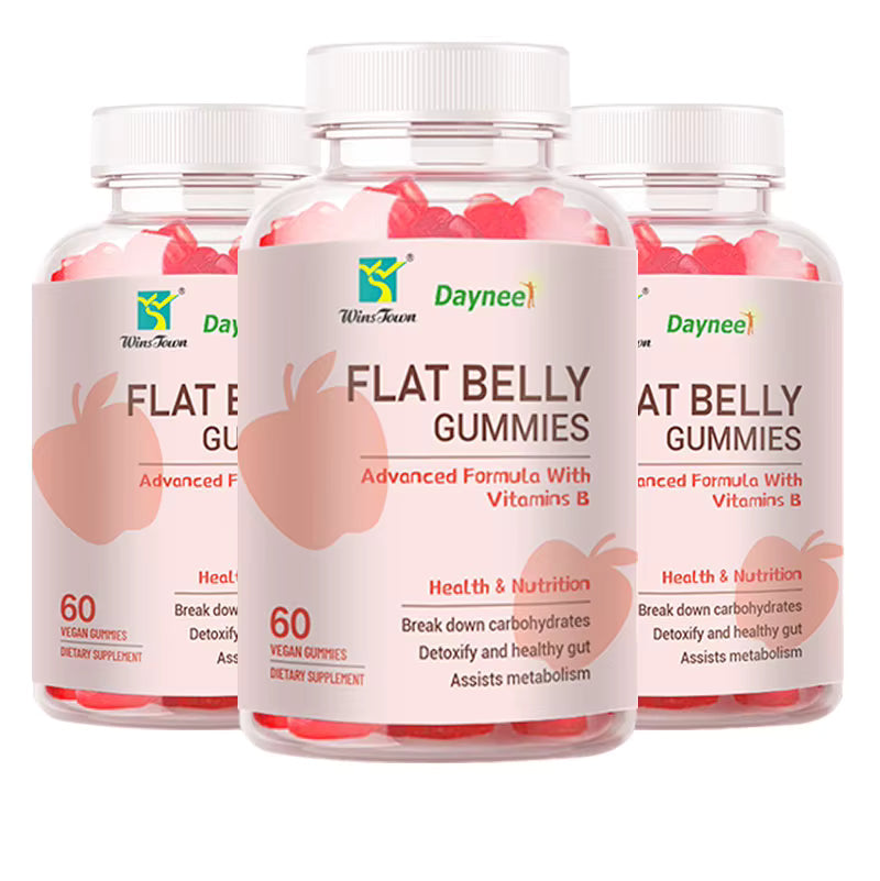 Winstown Daynee Flat Belly Gummies - Apple Cider Vinegar Gummies for Metabolism & Belly Support