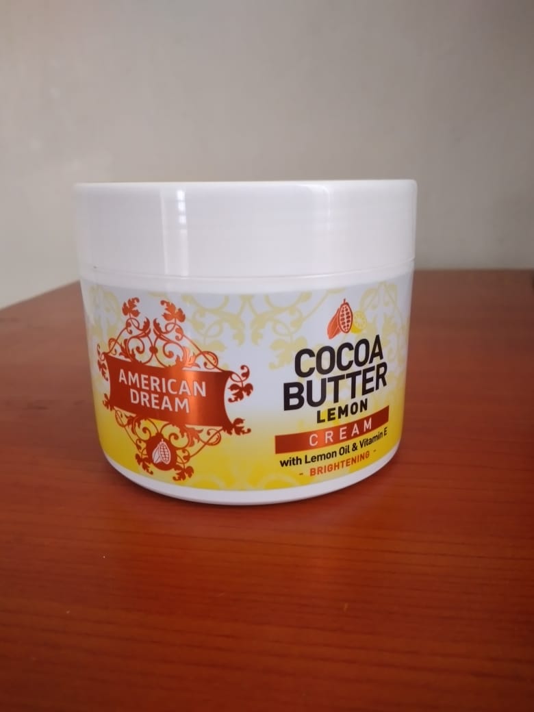 American Dream Lemon Cream – Glow & Even Skin Fast