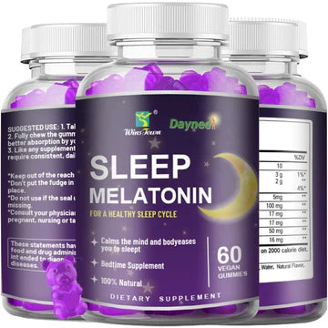  Melatonin Gummies with L-Theanine and Ashwagandha 