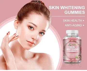 Skin Whitening Gummies with Glutathione and Collagen