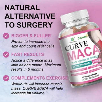 Daynee Curve Maca Gummies (3000mg)