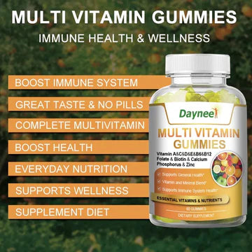 Daynee Multivitamin Gummies with Calcium and Zinc