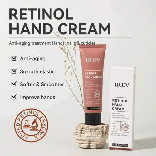 Irev Retinol Hand Cream – Anti-Aging, Deep Hydration & Skin Repair | 50ml