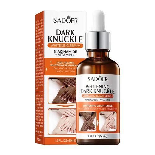 SADOER Dark Knuckles Whitening Serum – Fade Dark Knuckles, Elbows & Knees Fast

