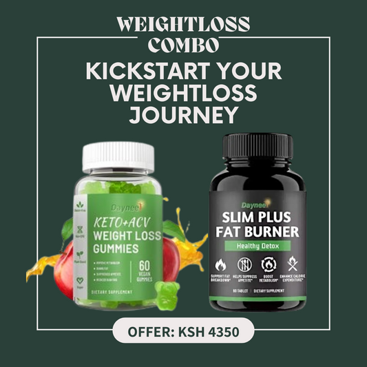Slim Plus Fat Burner Tablets & Keto ACV Gummies