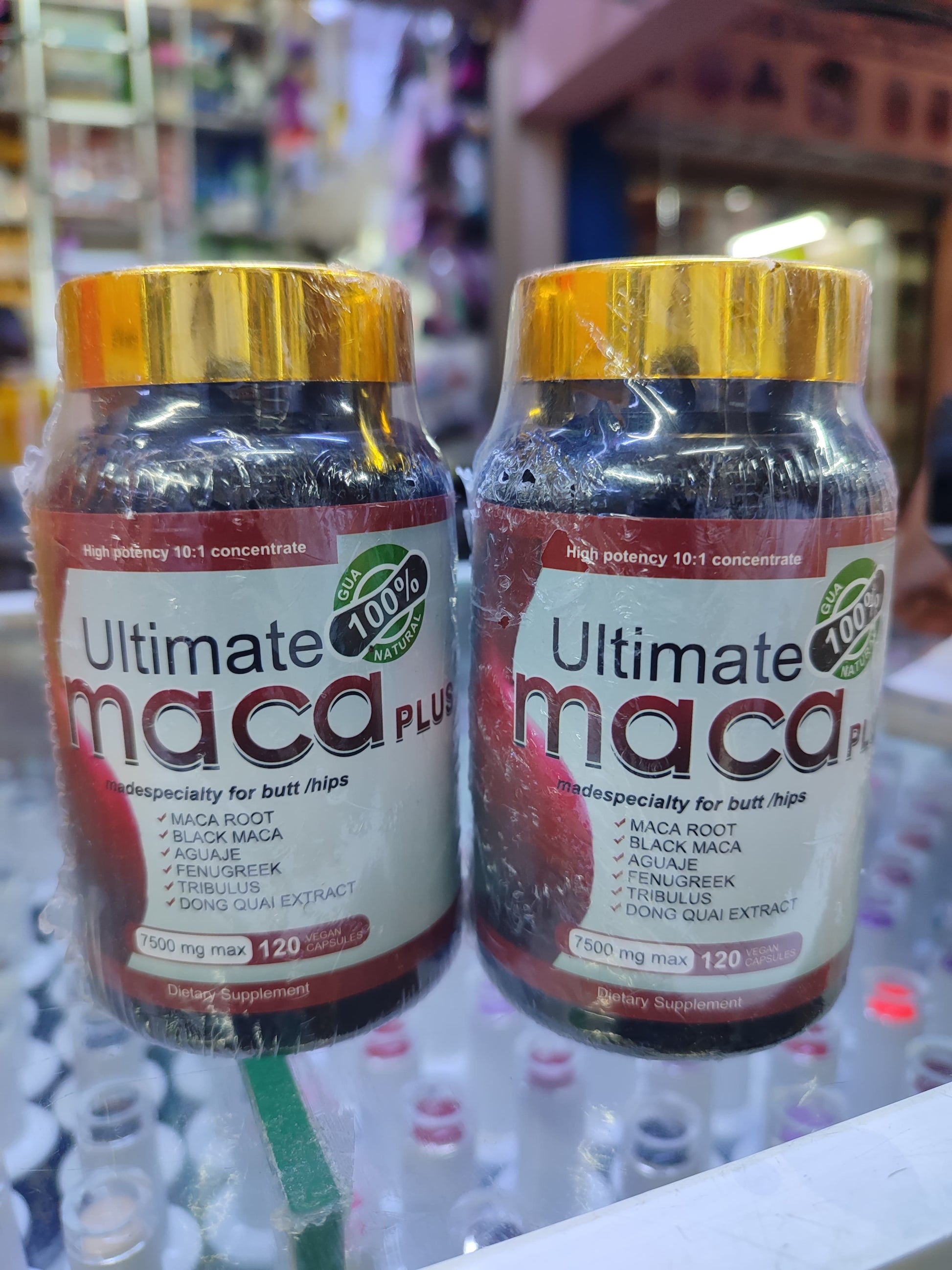 Ultimate Maca Plus 7500mg – 120 Capsules | Boost Curves Naturally, Hormonal Balance & Energy Support