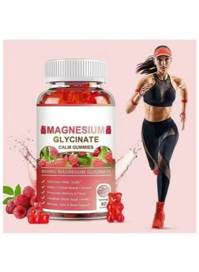 WellnessWays Magnesium Glycinate Gummies – 400mg | Relaxation, Sleep & Muscle Support
