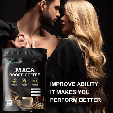 Maca Boost Coffee with  Tongkat Ali | Instant Coffee for Stamina, Energy, Focus, and Endurance