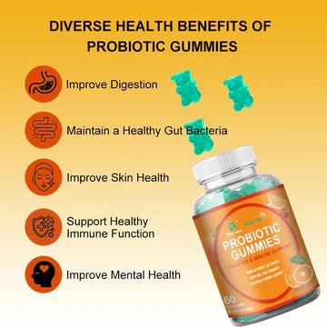 Probiotic Gummies (1 Billion CFUs)