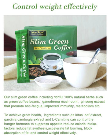 Slim Green Coffee with Ganoderma