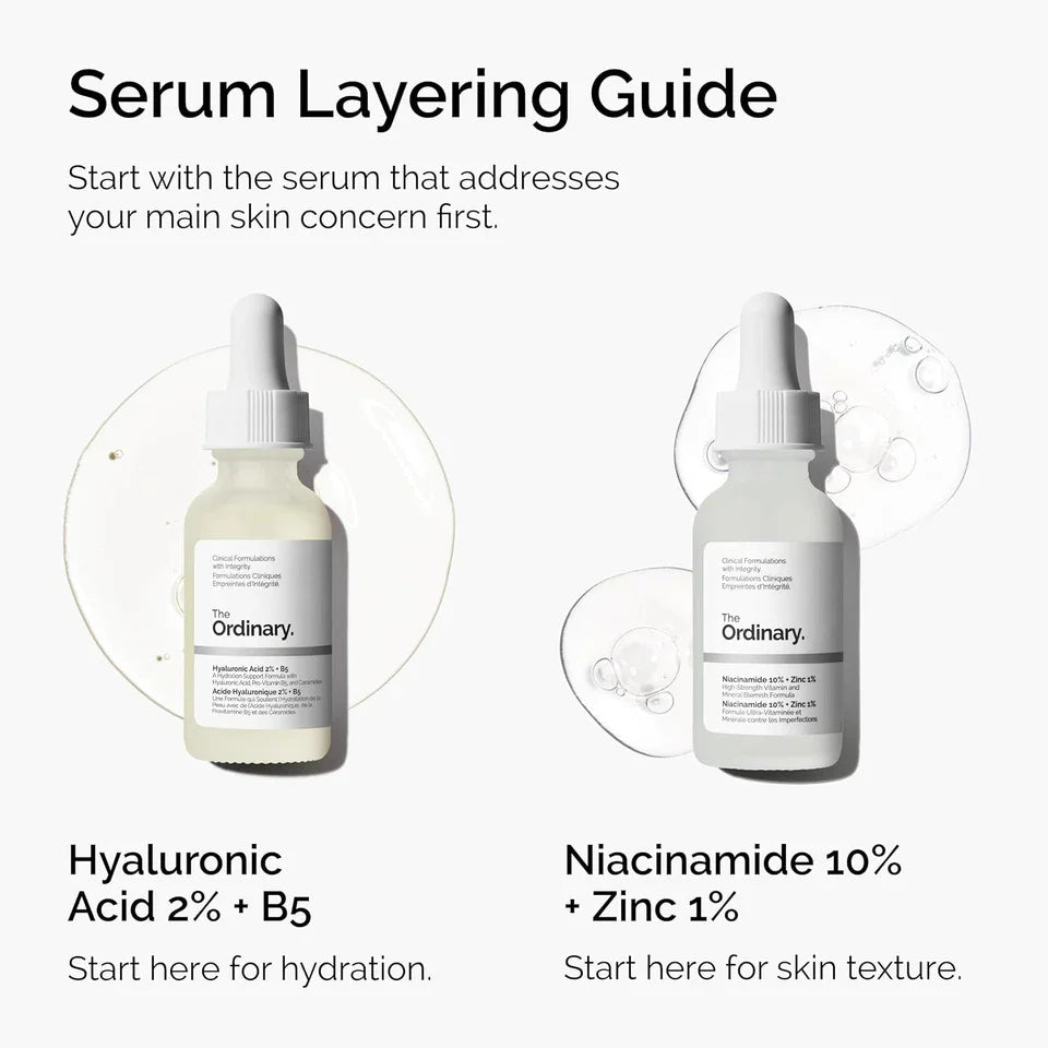 The Ordinary Niacinamide 10% + Zinc 1% Serum - Blemish-Prone Skin