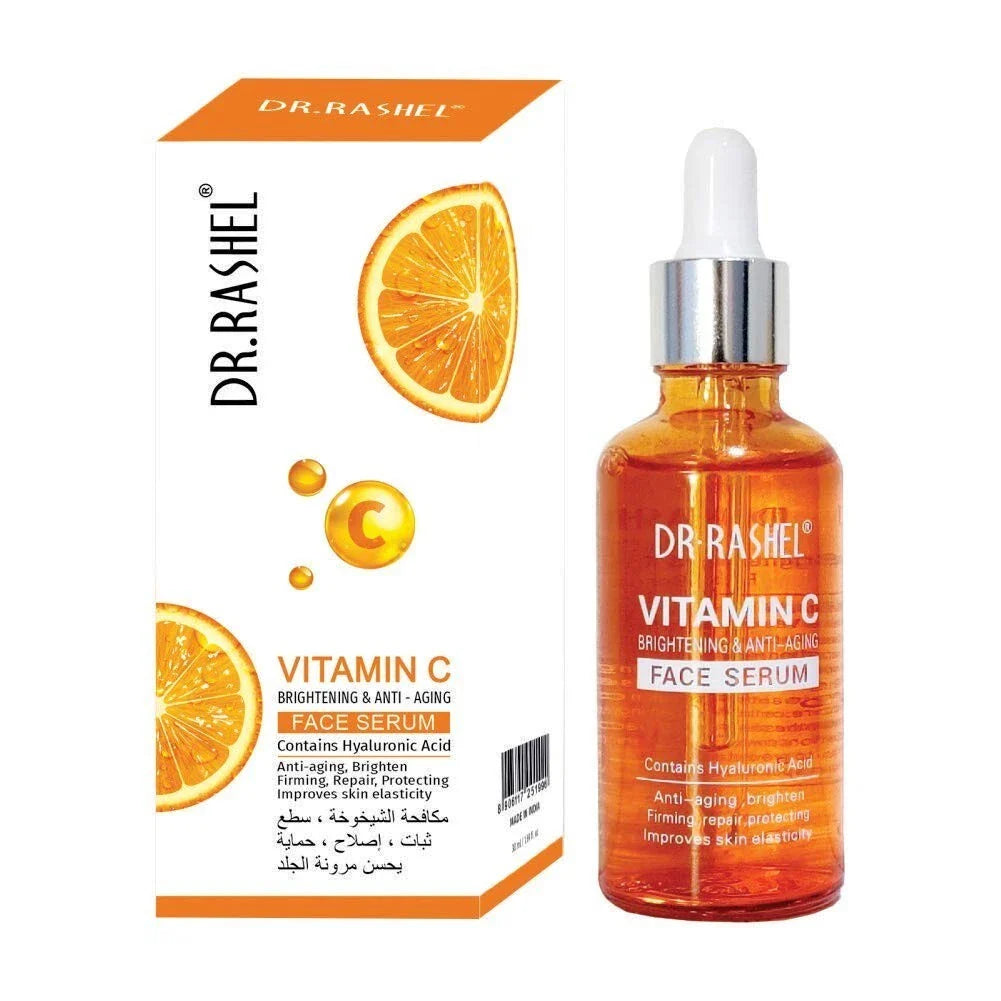 Dr. Rashel Vitamin C Brightening & Anti-Aging Facial Serum with Hyaluronic Acid - 50ml