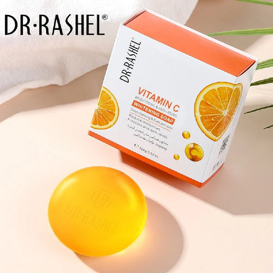 Dr. Rashel Vitamin C Moisturizing Soap - Brightening, Anti-Aging & Deep Cleansing - 100g