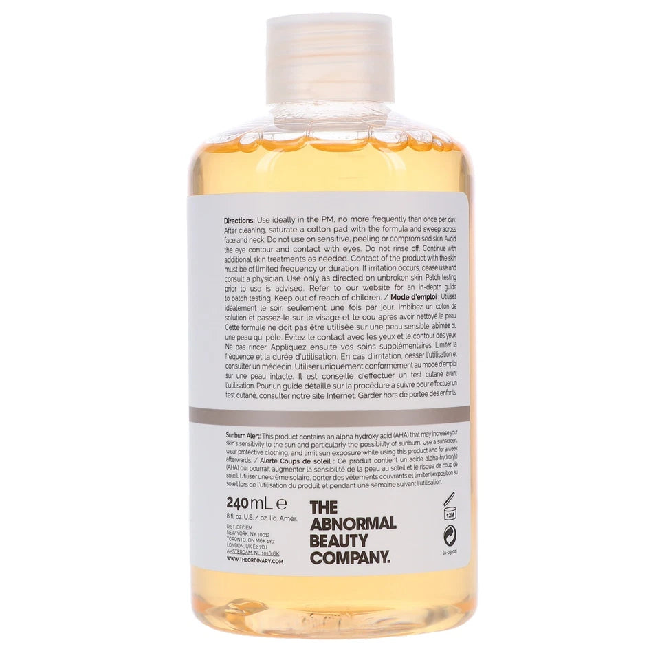 The Ordinary Glycolic Acid 7%  Exfoliating Solution – Brightening & Exfoliating Toner|  240ml